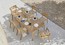 Деревянный стол Point Paralel Dining Table 180, 220