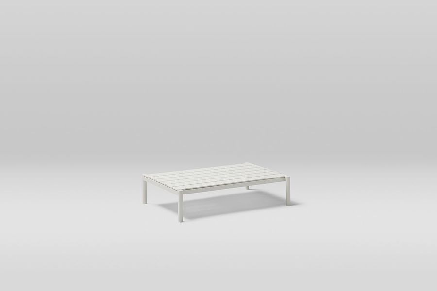 Столик из алюминия Point Origin Rectangular Coffee Table