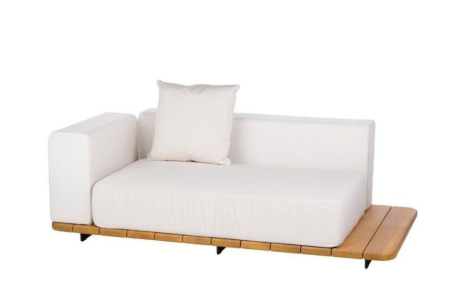 Уличный диван Point Pal Base + Double Seat + Double Back + Right Arm