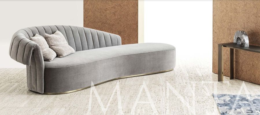 Большая кушетка Rugiano Manta Chaise Longues