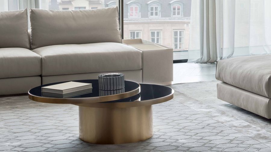 Стеклянный столик Rugiano Space Coffee Tables