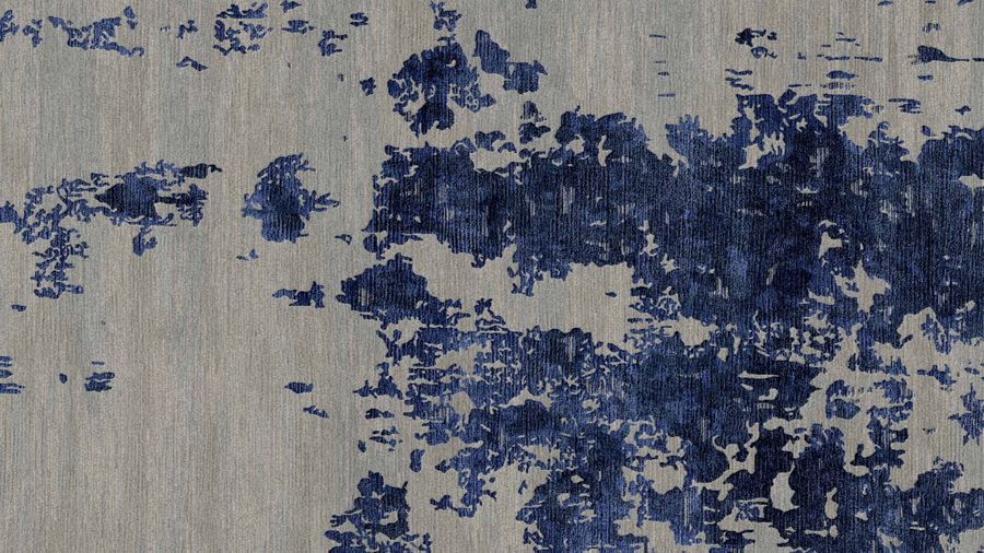 Модный ковер Rugiano Atic Blue Carpet