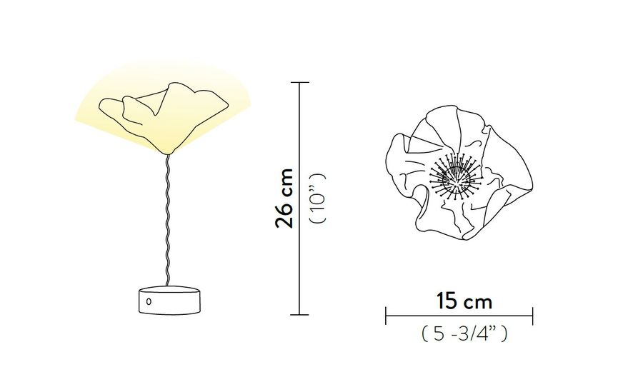 Современный светильник Slamp Lafleur Battery