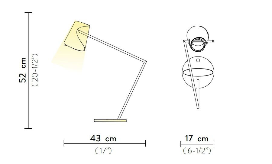 Современный светильник Slamp Overlay the Ideal Table Lamp