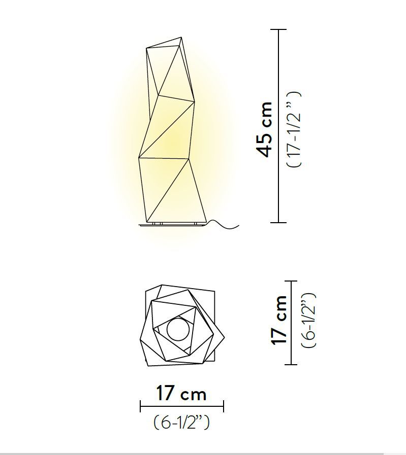 Настольная лампа Slamp Diamond Table