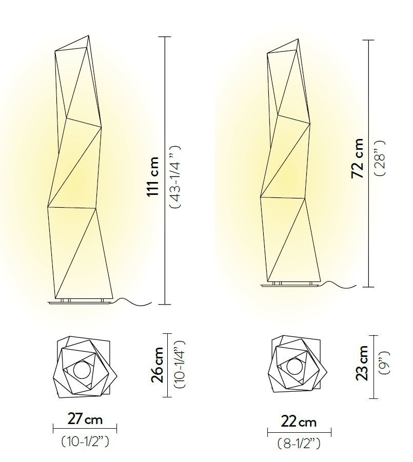 Напольный торшер Slamp Diamond Floor