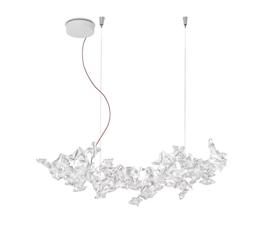 Изящный светильник Slamp Hanami Suspension