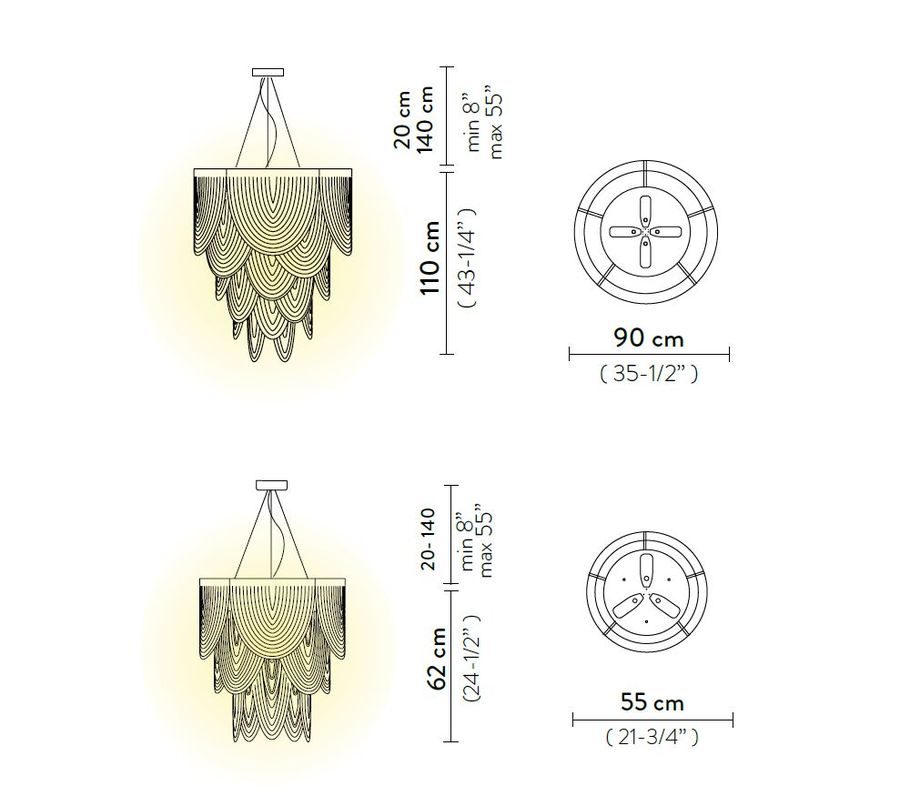 Подвесной светильник Slamp Ceremony Suspension