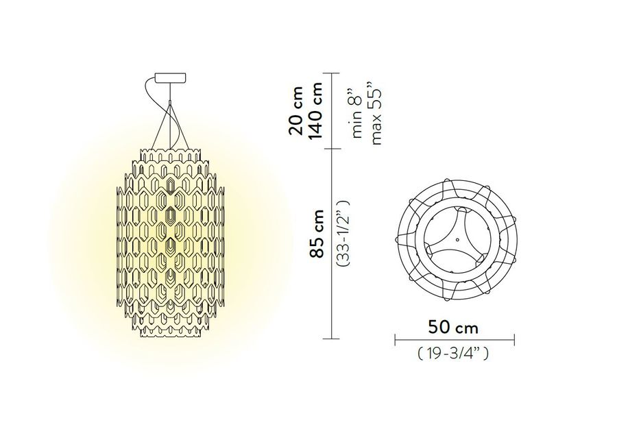 Дизайнерский светильник Slamp Chantal Suspension