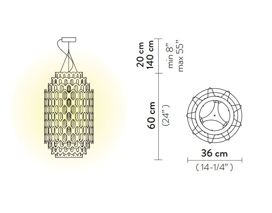 Дизайнерский светильник Slamp Chantal Suspension