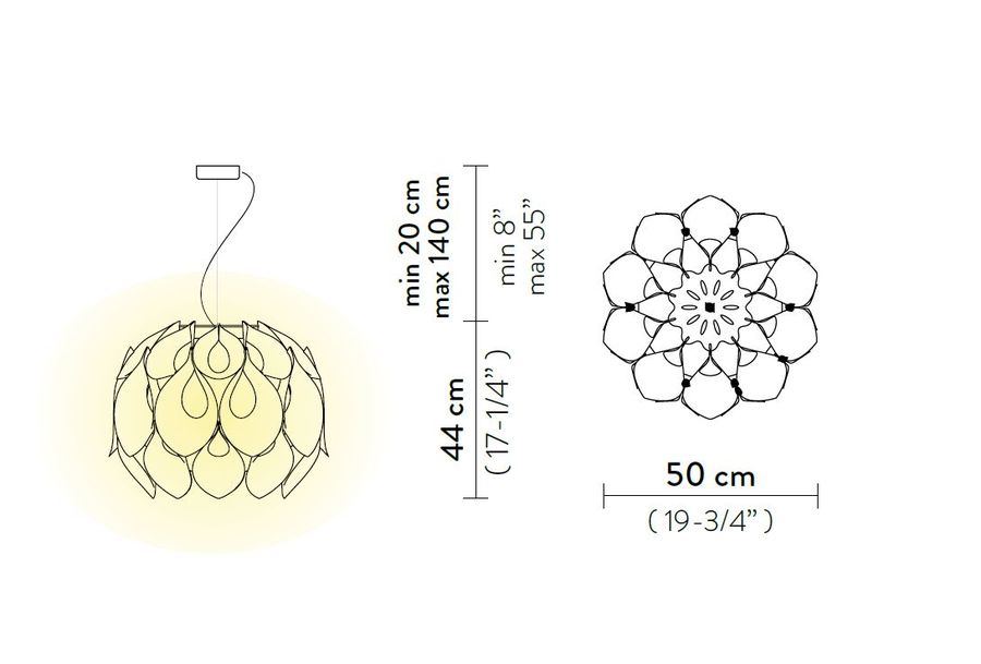 Дизайнерский светильник Slamp Flora Suspension