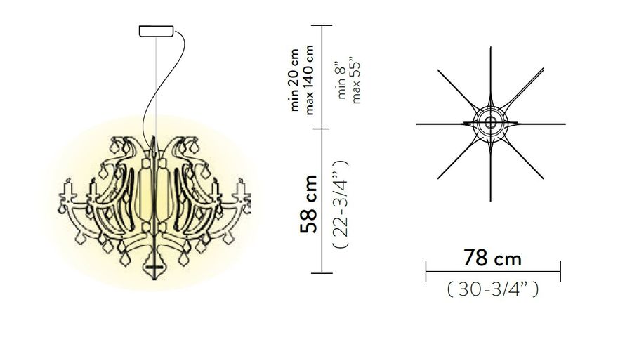 Подвесной светильник Slamp Ginetta Suspension