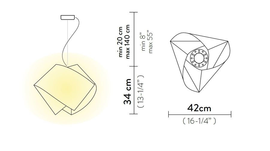 Современный светильник Slamp Gemmy Suspension