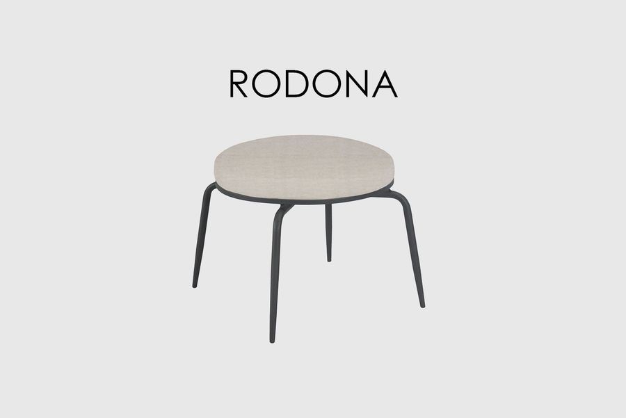 Уличная банкетка Skyline Design Rodona Ottoman