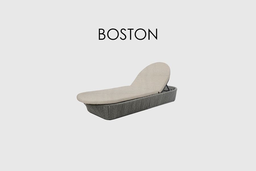 Элегантный шезлонг Skyline Design Boston Lounger