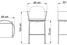 Стул с подлокотниками Skyline Design Boston Bar Stool