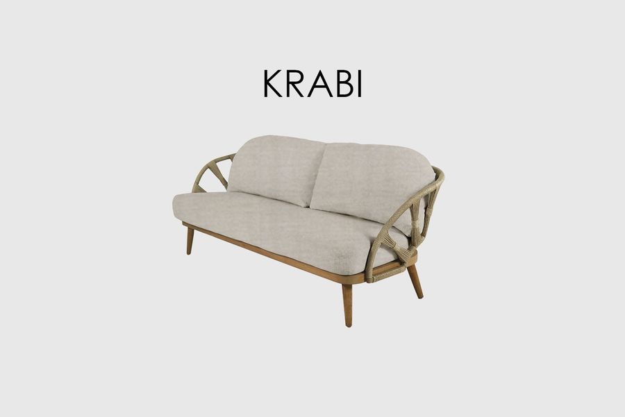 Уличный диван Skyline Design Krabi Sofa