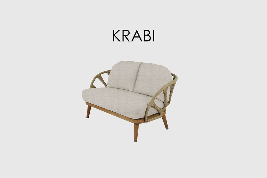 Небольшой диван Skyline Design Krabi Loveseat