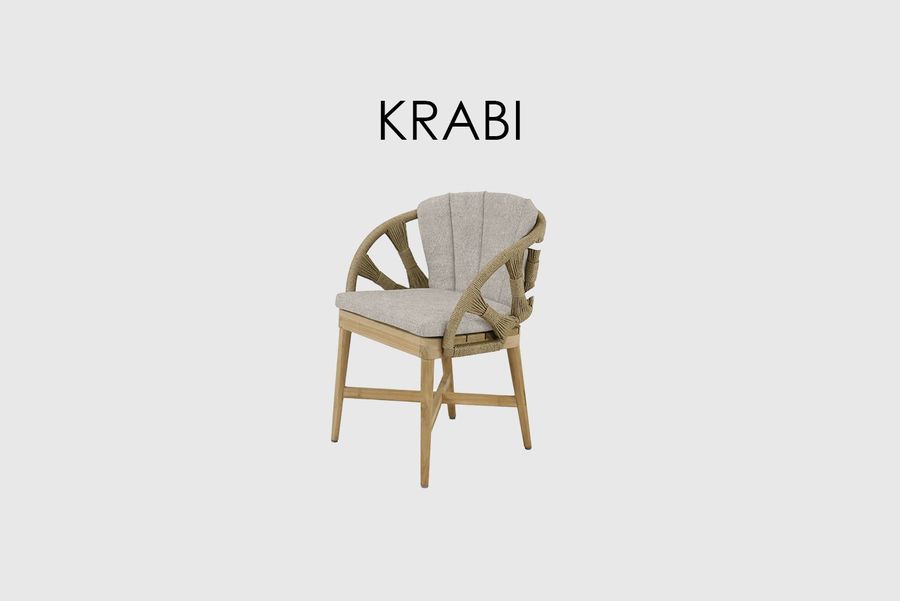 Обеденный стул Skyline Design Krabi Dining Armchair