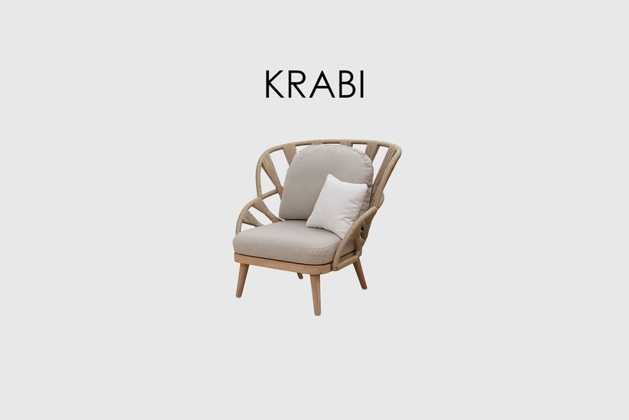 Садовое кресло Skyline Design Krabi Chair Highback