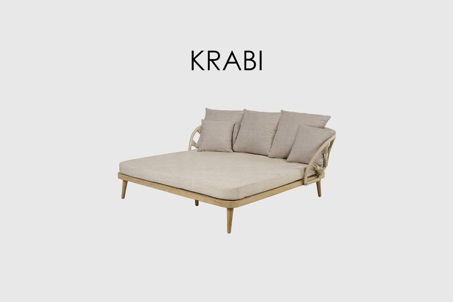 Стильная кровать Skyline Design Krabi Daybed