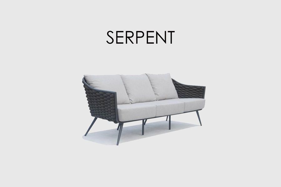 Трехместный диван Skyline Design Serpent Sofa