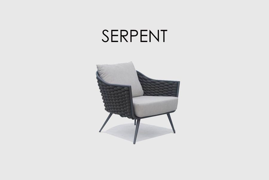 Кресло для улицы Skyline Design Serpent Armchair