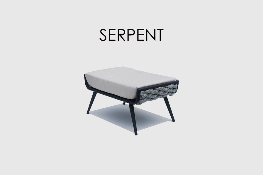 Удобная банкетка Skyline Design Serpent Ottoman