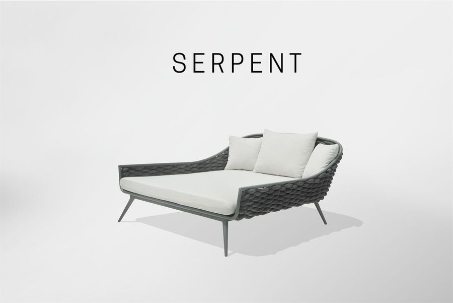 Кровать для сада Skyline Design Serpent Daybed