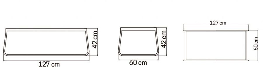 Журнальный столик Skyline Design Moma Mesa Centro