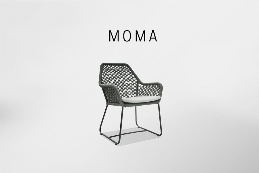 Плетеный стул Skyline Design Moma Sillon Comedor