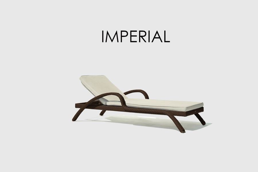 Стильный шезлонг Skyline Design Imperial Lounger