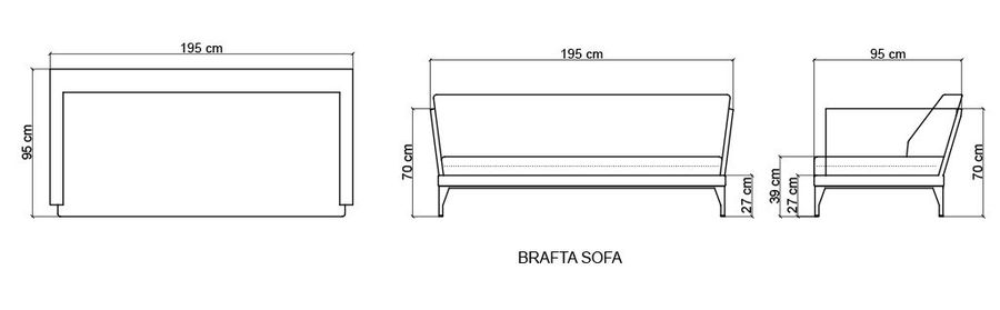 Стильный диван Skyline Design Brafta Sofa