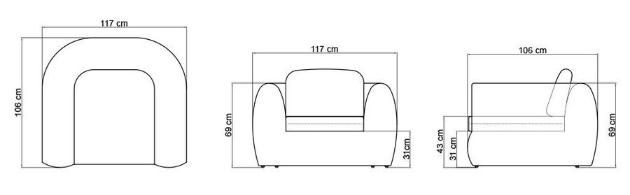 Уличное кресло Skyline Design Dynasty Sillon