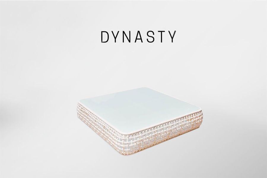 Низкий столик Skyline Design Dynasty Mesa Centro Cuadrada