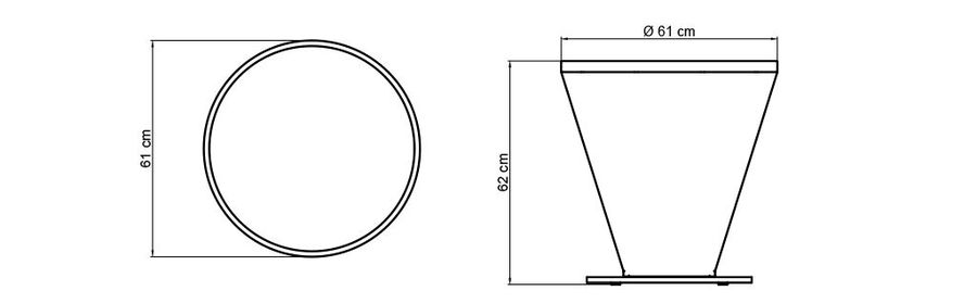 Журнальный столик Skyline Design Dynasty Coffee Table