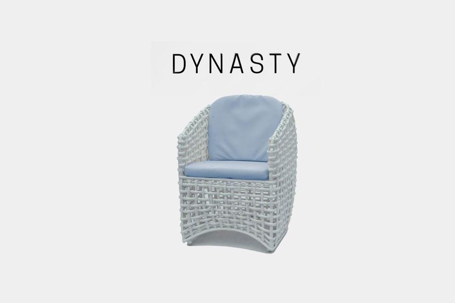 Стул с подлокотниками Skyline Design Dynasty Dining Armchair