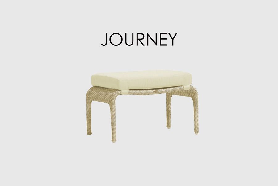 Модная банкетка Skyline Design Journey Ottoman