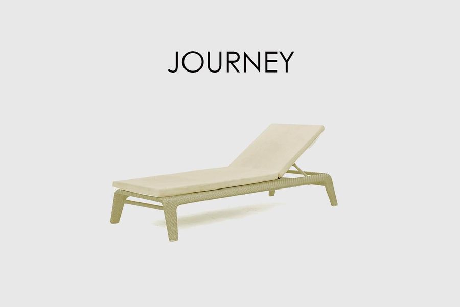 Современный шезлонг Skyline Design Journey Lounger