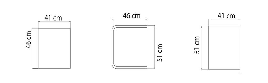 Приставной столик Skyline Design Journey Auxiliary Table