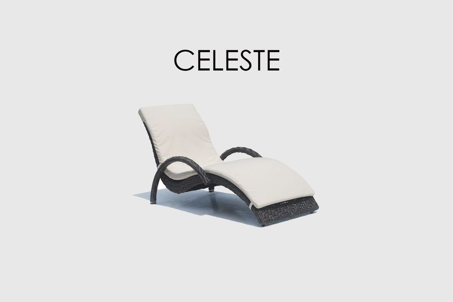 Современный шезлонг Skyline Design Celeste Lounger