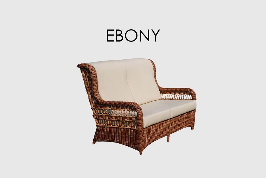 Плетеный диван Skyline Design Ebony Loveseat