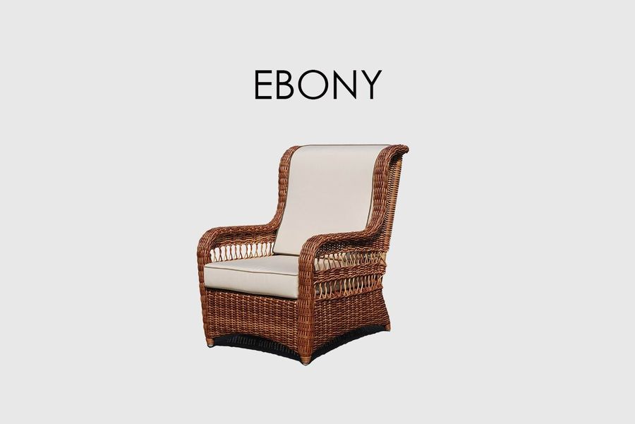 Кресло с высокой спинкой Skyline Design Ebony Armchair