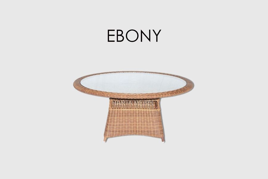 Круглый стол Skyline Design Ebony Dining Table