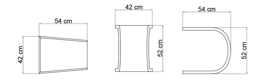 Приставной столик Skyline Design Sophie Side Table