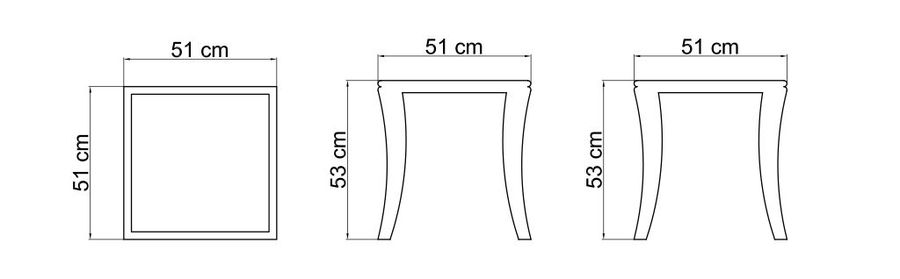 Небольшой столик Skyline Design Madison Side Table