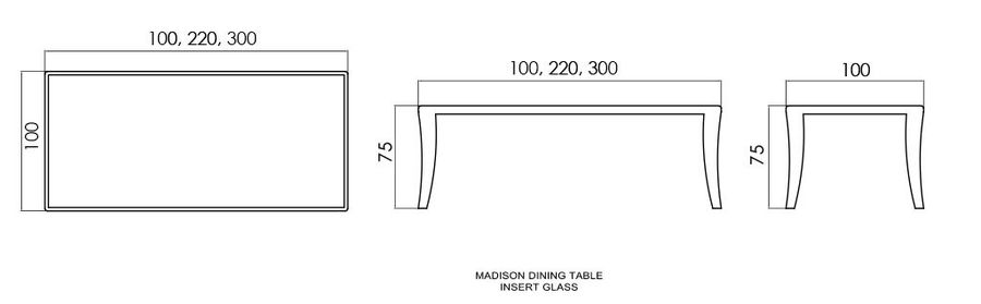Обеденный стол Skyline Design Madison Dining Table