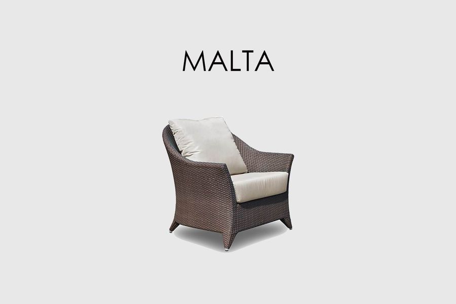 Лаконичное кресло Skyline Design Malta Armchair