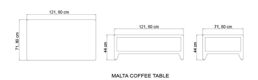 Журнальный столик Skyline Design Malta Coffee Table