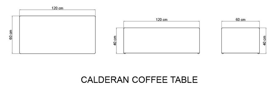 Журнальный столик Skyline Design Calderan Coffee Table